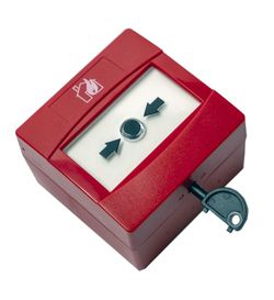 Bouton poussoir d'alarme classique réarmable P40