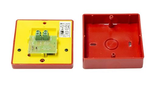 Pulsador de alarma convencional rearmable PUCAR