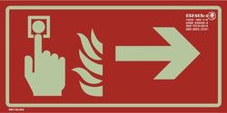 Señal direccional “Pulsador de alarma” - RR11D