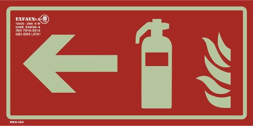 Señal direccional “Extintor”- RR3I