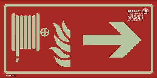 Señal direccional “Boca de incendio equipada” - RR6D