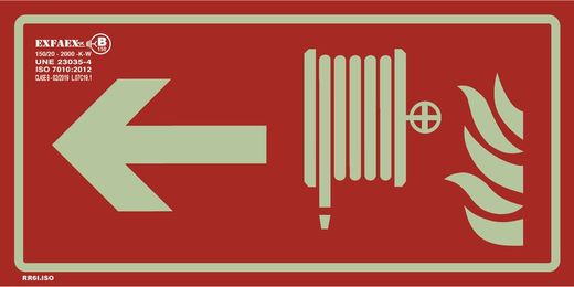 Señal direccional “Boca de incendio equipada” - RR6I