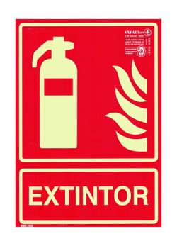 Señal “Extintor”- Rr1 10 Unidades.