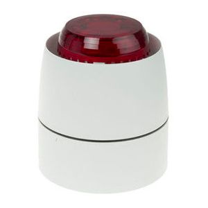 Sirena de alarma con flash de interior (color blanco) SFD-230-W.
