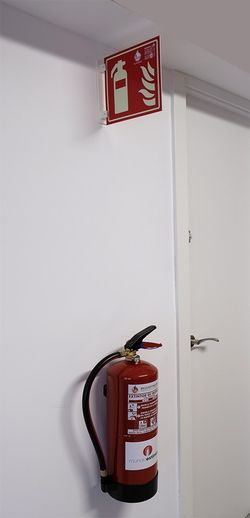 Soporte para señal banderola